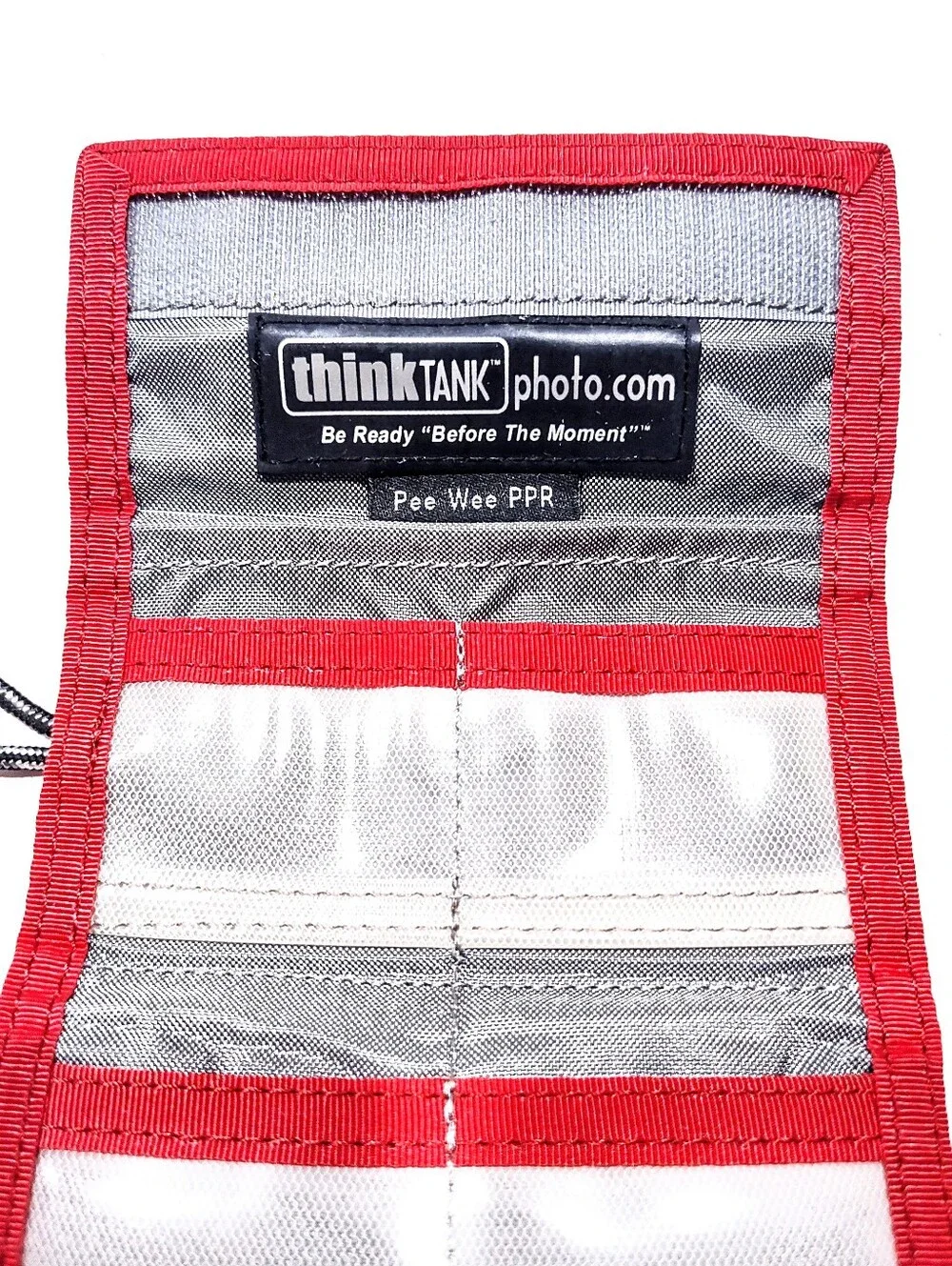 Think Tank Pee Wee PPR Memory Card Holder Case (Red)